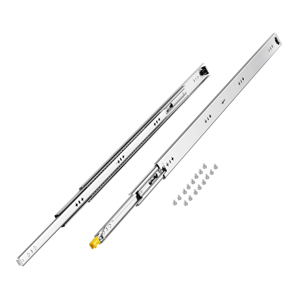 1 Pair 16-60 in Soft-Close Drawer Slides Ball Bearing Full Extension