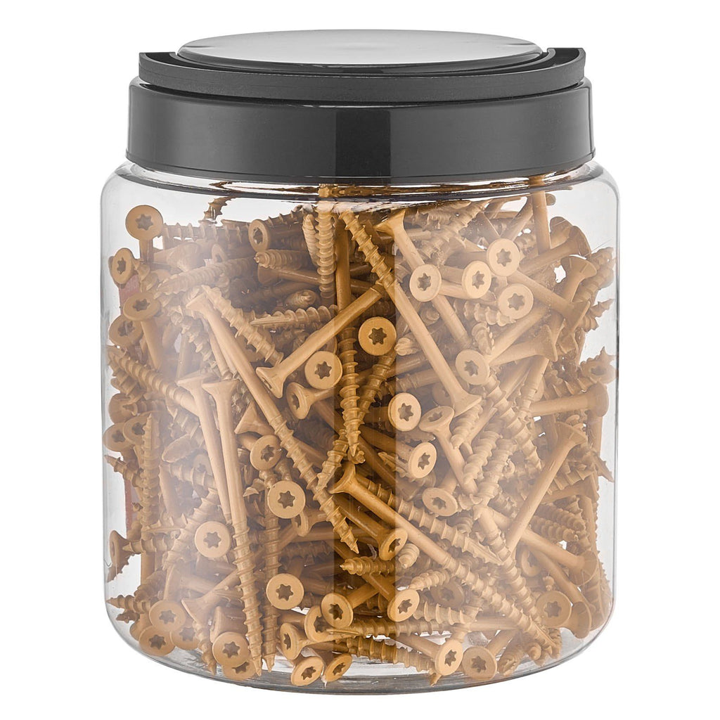 #10 Wood Screws Anti-Rust 3-Inch Outdoor Deck Screws 350PCS T25/Torx Star Drive