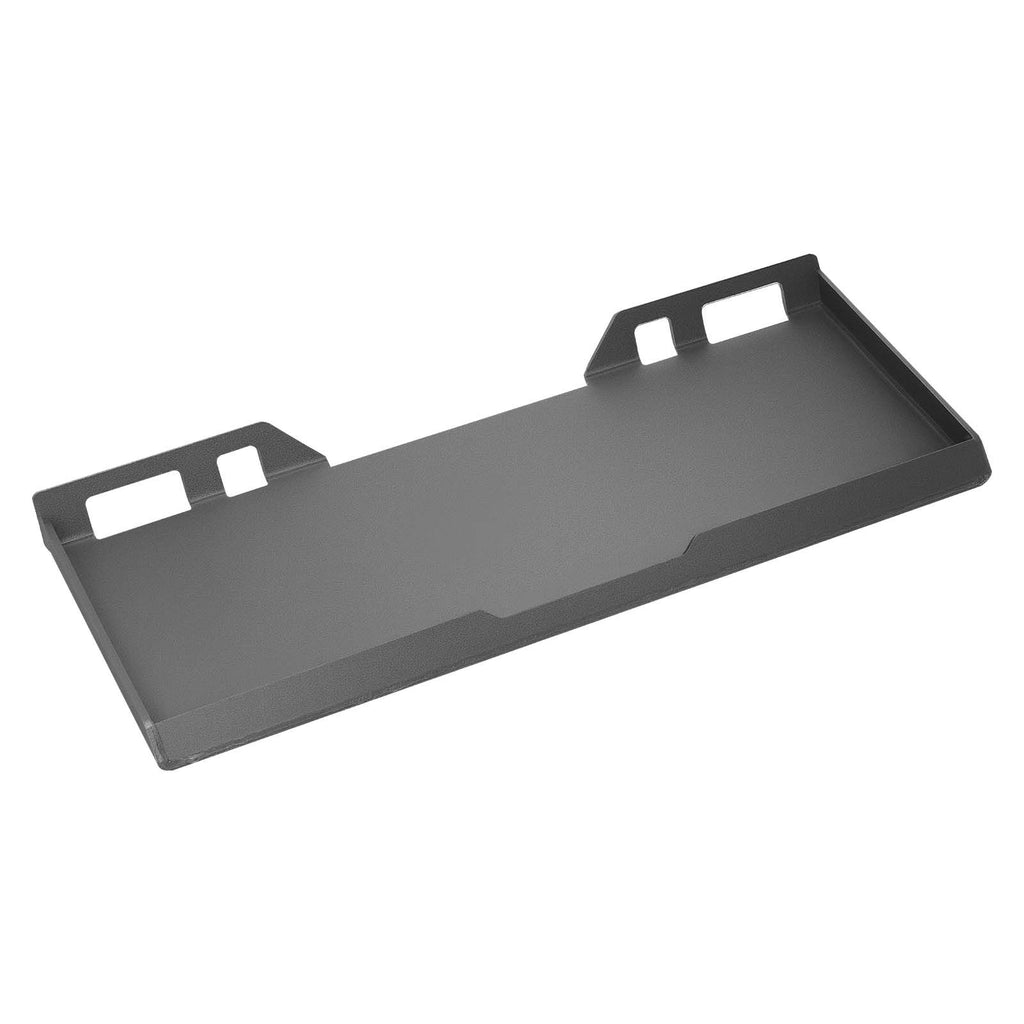1/2 in Skid Steer Mount Plate, Universal Quick Attach Mount Plate, Easy to Bolt, 9000lbs Load Capacity, Heavy Duty Steel Loader Plates Compatible with Kubota Bobcat Skid Steers & Tractors