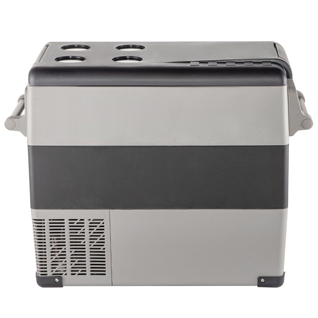 12 Volt Refrigerator, 58 Qt Car Refrigerator, Dual Zone Portable Freezer, Cooler Compressor Freezer with 12/24V DC and 110-240V AC, Freezer Fridge Cooler, for Car, Truck RV, Camping and Home Use