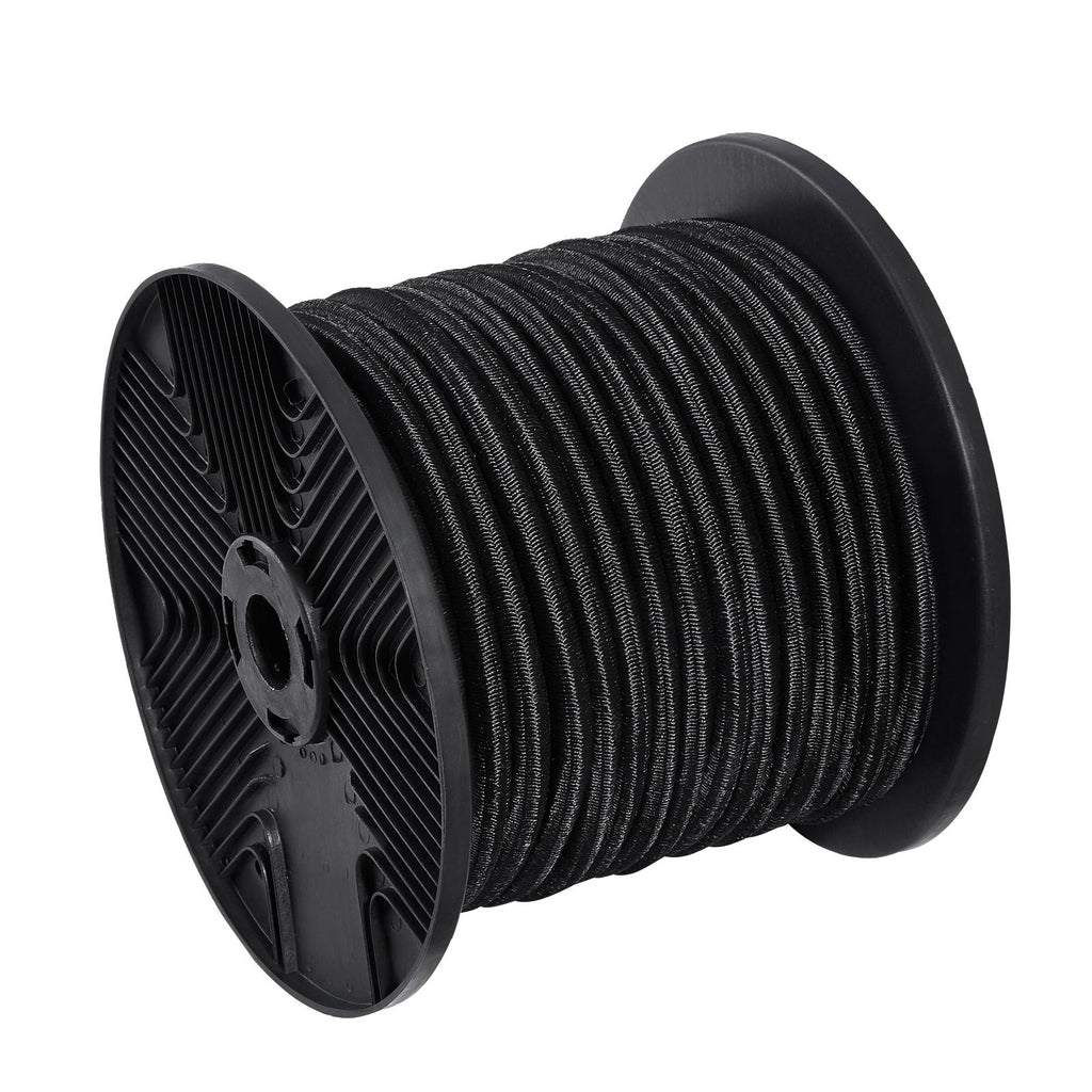 1/4in Bungee Cord 120 ft/36 m Spool Heavy Duty Bungee Straps 100% Stretch