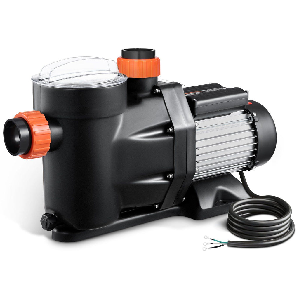 1.5 HP Above Ground Swimming Pool Pump Single Speed 122 GPM 3450 RPM 220V