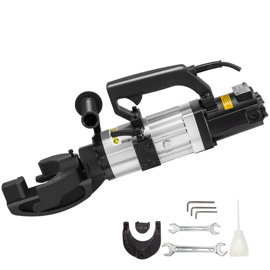 1.5 KW Electric Rebar Bender, 1\'\'(25 mm) Hydraulic Electric Hand Held Rebar Bender, within 5 s, 110 V