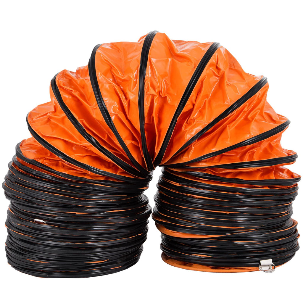 16 FT PVC Flexible Duct Hosing for 12 INCH Exhaust Fan (12IN 16FT)