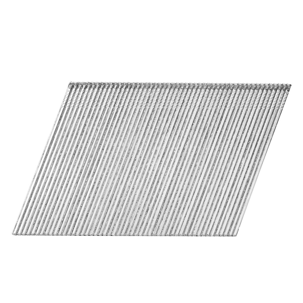 16 Gauge Finish Nails, 20-Degree Angled Finishing Nails, 2000-Count (2-1/2 in, 2 in, 1-1/2 in, 1-1/4 in, 500 Per Size) Finishing Nail, Galvanized Brad Nail, for 16GA 20° Angled Finish Nailers