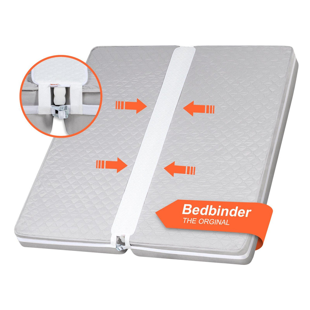 2-in-1 Bed Bridge Twin to King with Attached Sheet - Twin Bed Connector - Split King Gap Filer - Mattress Wedge Gap Filler - Twin to King Bed Converter - Mattress Gap Filler King Bed, 75"L x 8"W