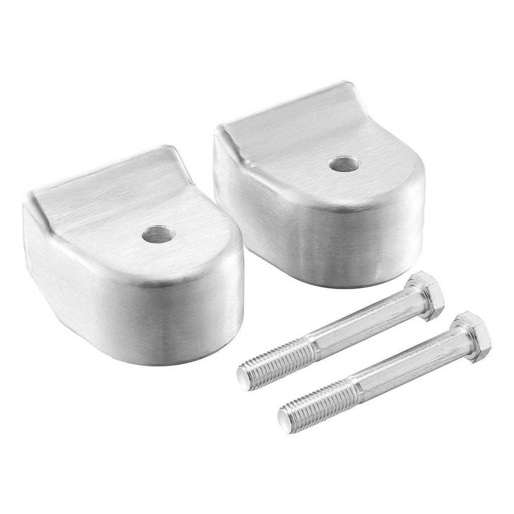 2 Inch Front Leveling Lift Kit for 2005-2024 Ford F250 F350 Super Duty 4WD, Chassis Level Kit with 2PCS Heavy Duty Forged Aluminum Coil Spring Spacers, Suspension Leveling Kit, CNC Machined