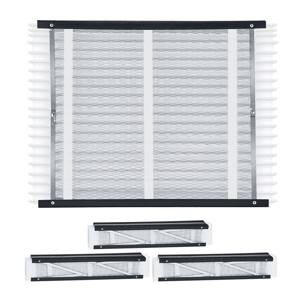 20 x 25 x 4 Furnace Filter, MERV 13 HVAC Ac Filters,12-Month Electrostatic Pleated Air Conditioner Filters, 4-Pack (Actual Size: 20.47 x 25.20 x 3.98 Inch) for Capturing Dust, Smog, Pet Dander
