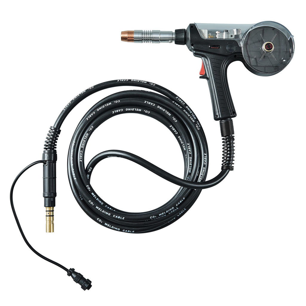200Amp Spool Gun with 20FT Cable, Compatible with Hobart lronMan 240 Mig Welders, Suitable for 0.030" and 0.035" Flux Core/Solid/Aluminum Welding Wires