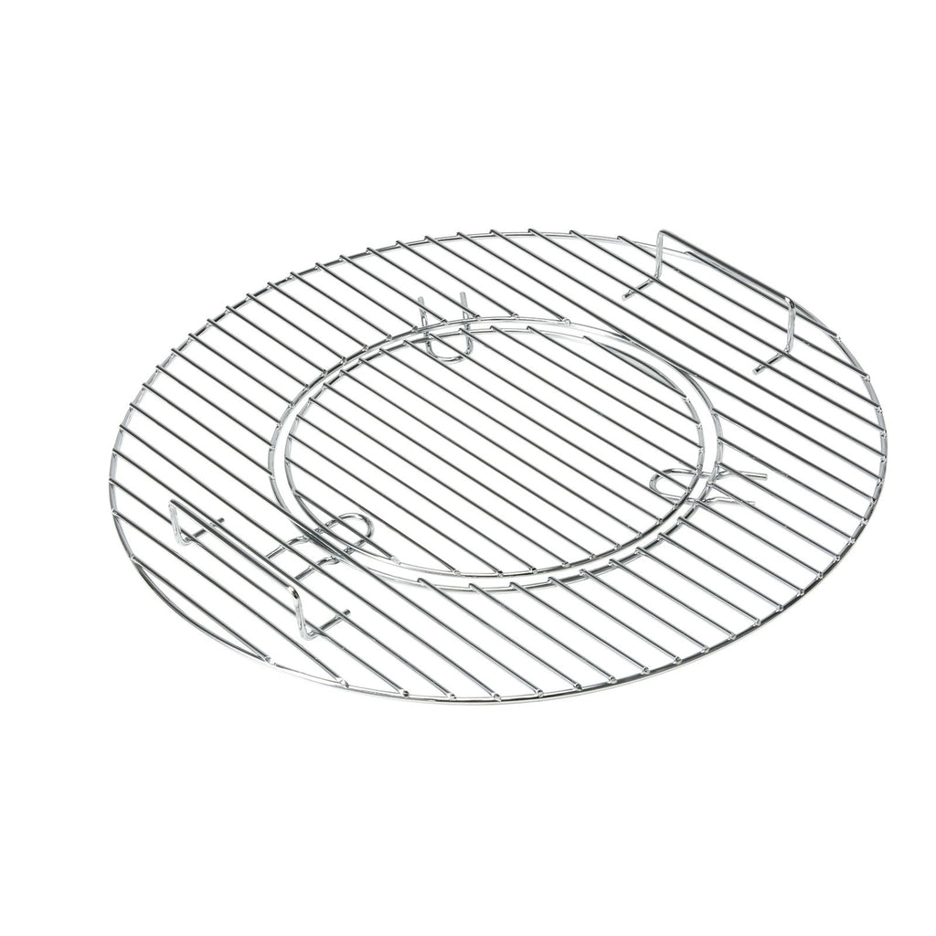 21 Inch Cooking Grate for 21 inch Kettle Grill, Round Replacement Charcoal Grates, Iron Gas Grill Replacement Parts for Outdoor Cooking, Barbecue Camping, Picnic, Patio and Backyard, Silver