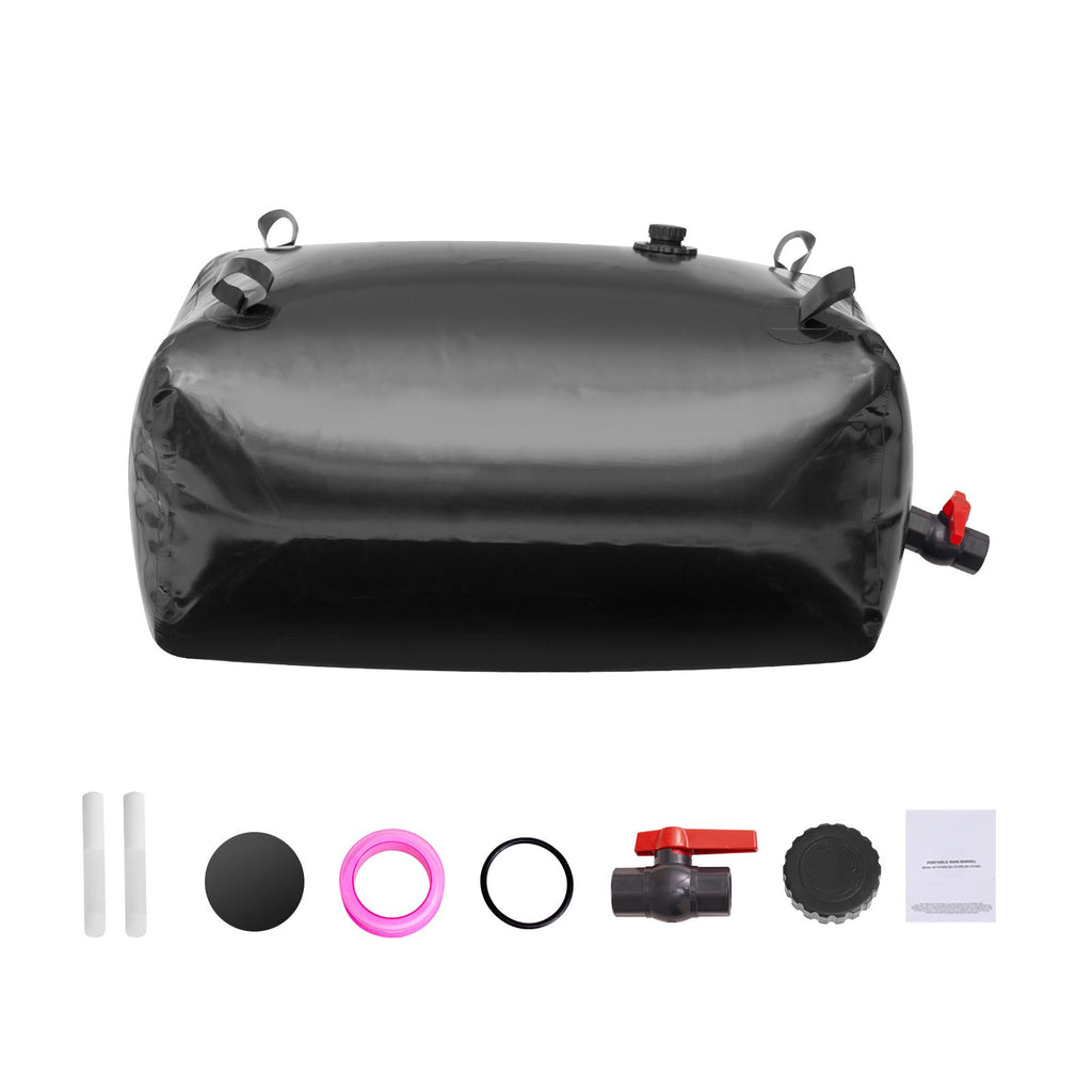 240L/63.4 Gallon Water Storage Bladder, Portable RV Water Tank, 1000D PVC Collapsible Water Storage Containers, Soft Water Storage Bag, Water Bladder, Fire Prevention, Camping, Emergency Water