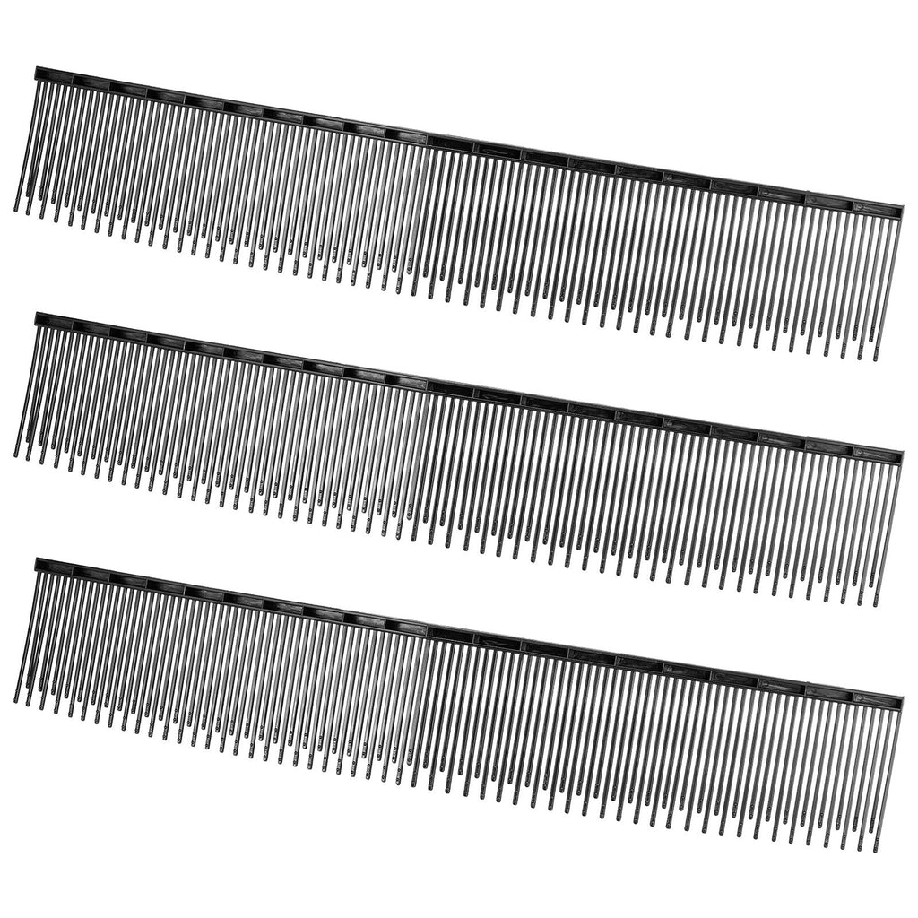 3 Packs Lawn Sweeper Brush Replacement, Compatible with 26 in Lawn & Leaf Collector Sweepers, Yard Sweeper Brush Paddle with Durable V-Shaped Bristles for Easy Grass Leaf Cleanup