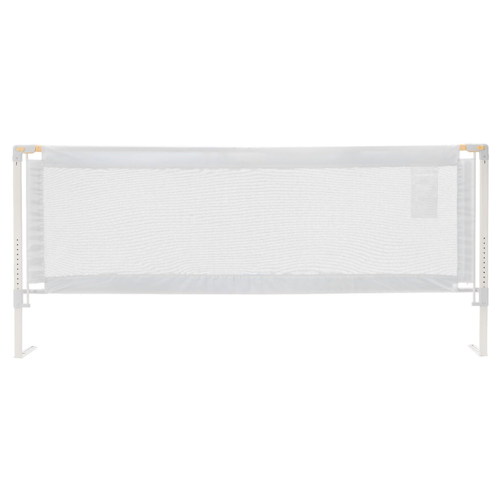 3 Piece Toddler Bed Rail, Kids Beds Guard Rail with Reinforced Iron Pipe and Oxford Cloth, Adjustable Height Bed Side Railing, Portable Guard Bumper Barrier for King Size, 3 Sides, Grey
