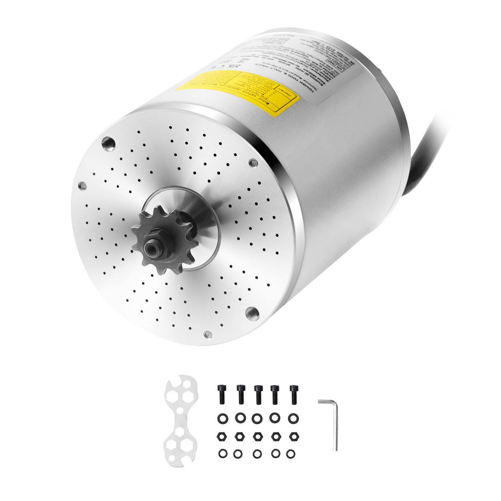 3000W Electric Brushless DC Motor, 60V 4800rpm Go Kart Electric Motor, Electric Dirt Bike Motor Engine for E-Bike Motorcycle Scooter DIY