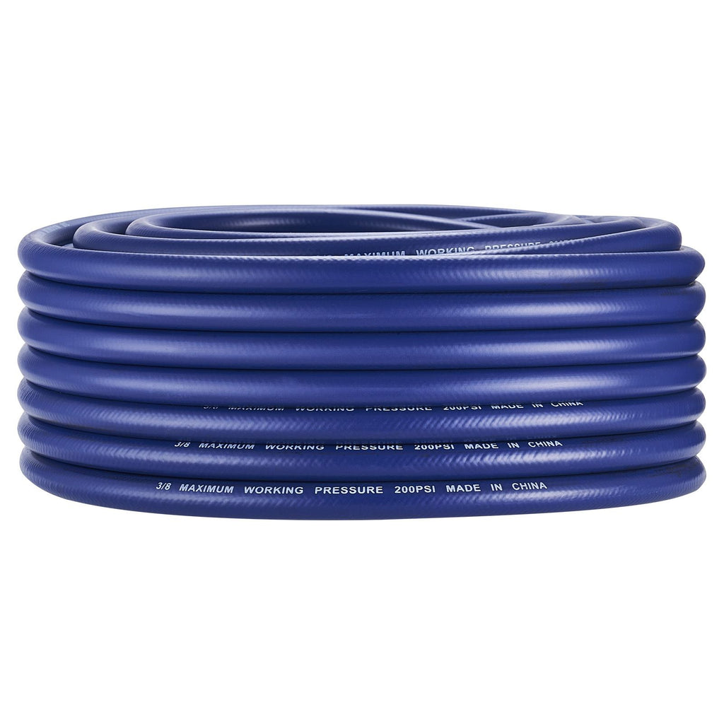 3/8 in Self Sinking Aeration Hose, 100 Ft Long Weighted Pond Aerator Hose Kit, Heavy Duty Rubber Pond Aeration Tubing, Flexible Airline for Lake Water Garden Aerators & Diffusers