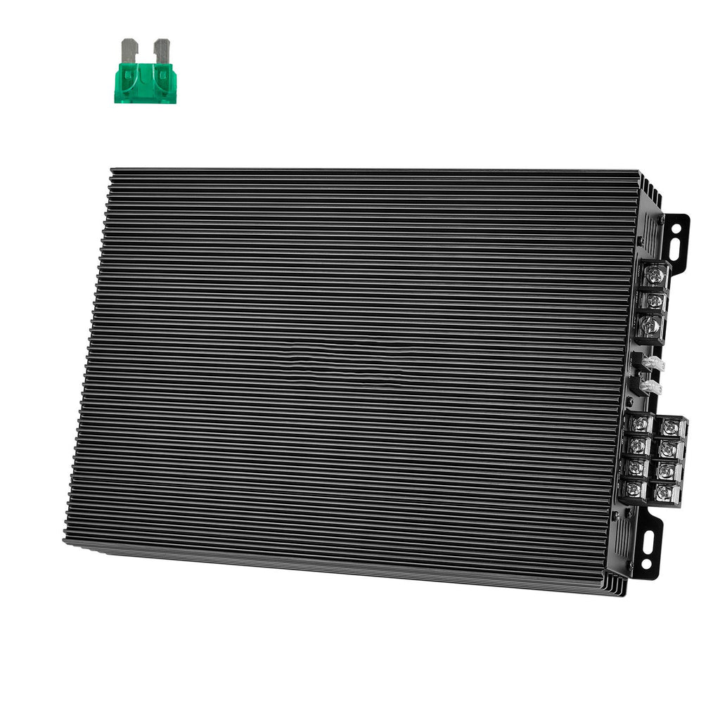 4 Channel Car Audio Amplifier 2 Ohm Stable Bridgeable Class A/B Full Range Amp Max Power 4 x 200W @ 4 Ohm / 4 x 400W @ 2 Ohm for Car SUV Truck Off-Road