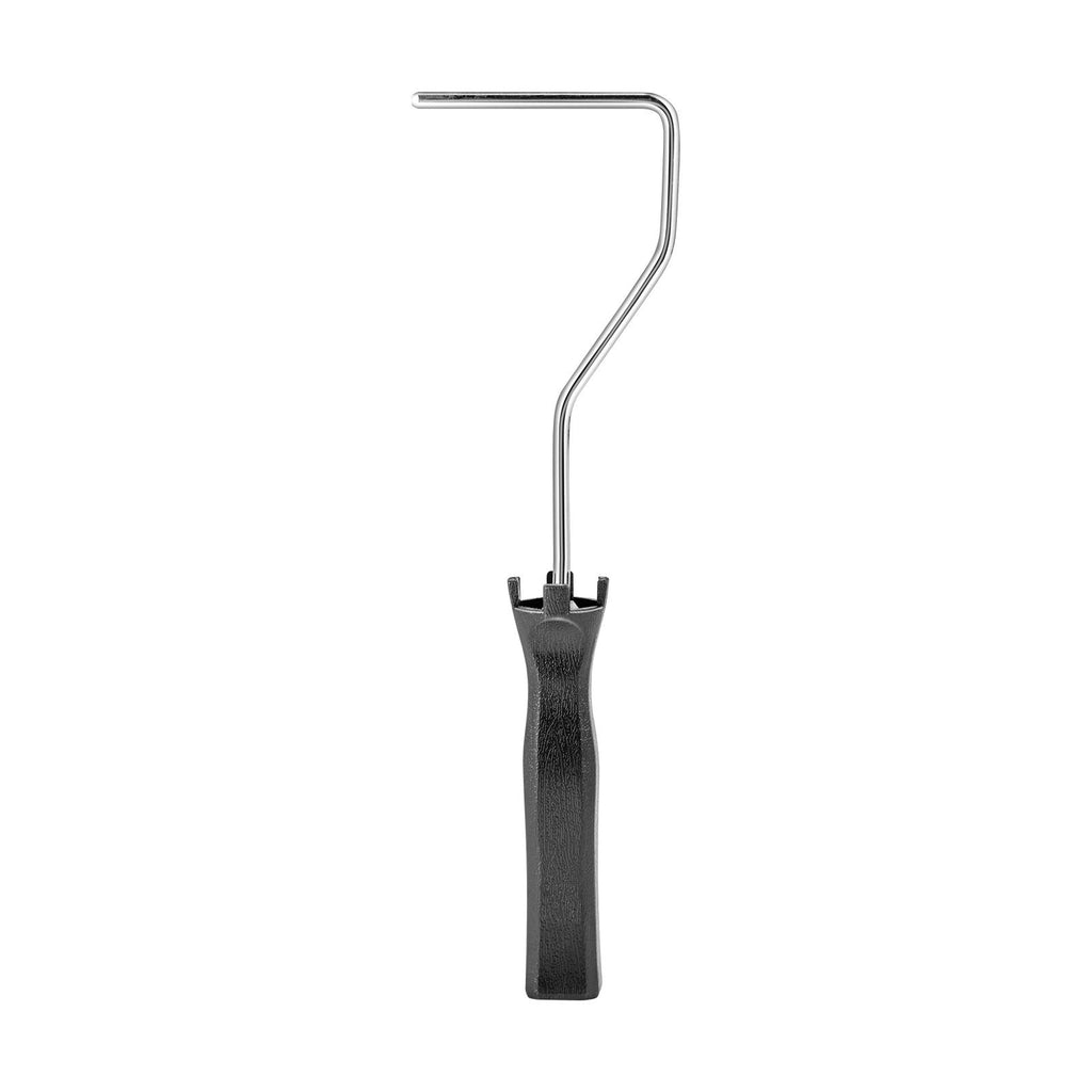 4 Inch Paint Roller Frame, Paint Handles Fits 4 in Mini Roller, Painting Supplies for Wall House Homes, Lightweight Mini Rollers Tools for Ceiling Small Areas Edges and Corners, 12 Pack, Black