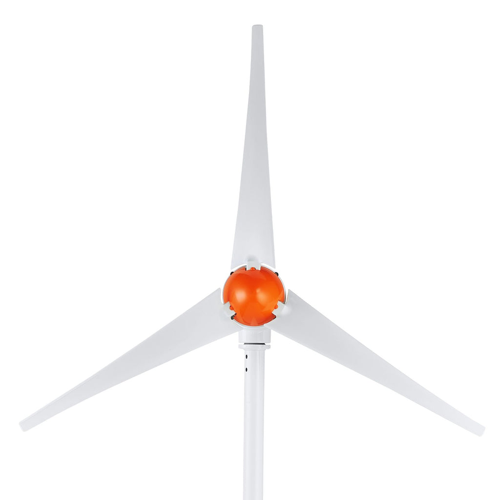 500W Wind Turbine Generator with Anemometer, 12V Wind Turbine Kit, 3-Blade Wind Power Generator, MPPT Controller & Adjustable Windward Direction, Suitable for Home, Farm, RVs, Boats image 2
