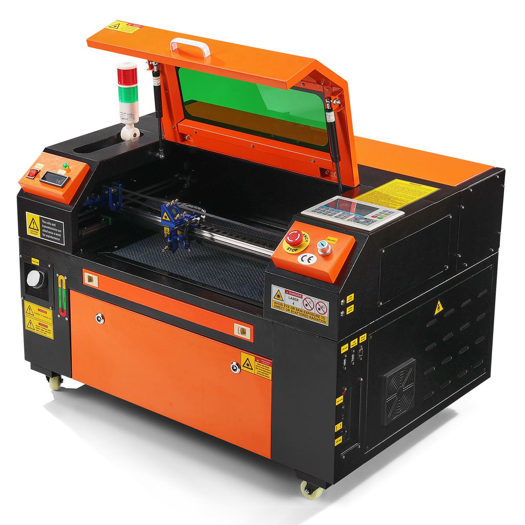 50W CO2 Laser Engraver, 12 x 20 in, 19.7 IPS Laser Cutter Machine with 2-Way Pass Air Assist, Compatible with LightBurn, CorelDRAW, AutoCAD, Windows, Mac OS, Linux, for Wood Acrylic Fabric More