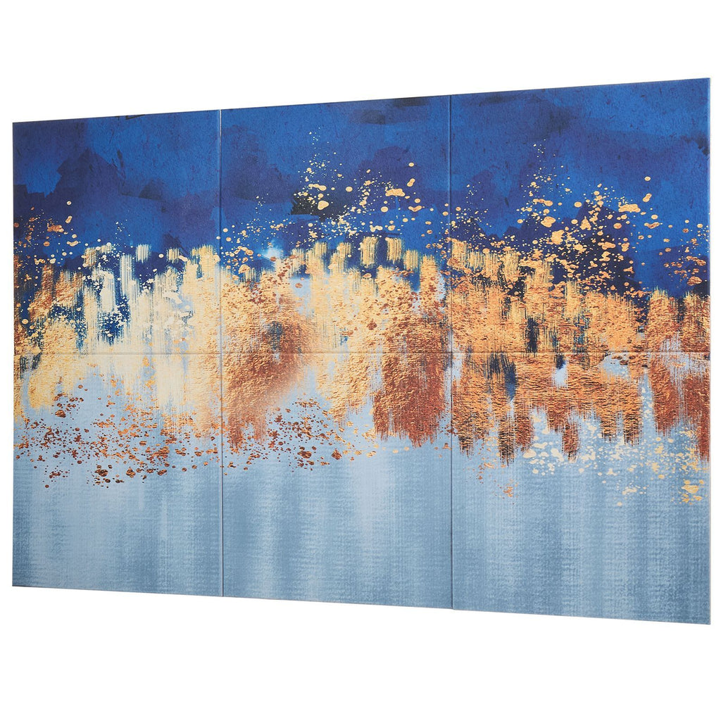 6 Pack Art Acoustic Panels, 70.87 x 47.24 x 0.4 inch Soundproof Wall Tiles, Self Adhesive Decorative Sound Dampening Absorbing Boards for Home, Office, Studio, Gaming Room,Theater, Pastel