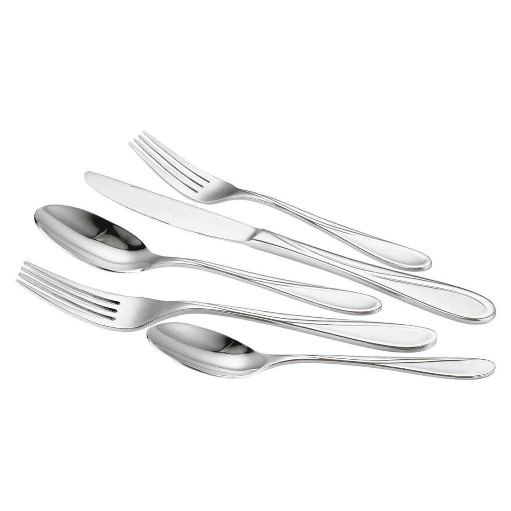 65-Piece Silverware Set, Food-Grade Stainless Steel Flatware Utensils, Mirror Finished Cutlery Set, Dishwasher Safe Eating Tableware for Kitchen Home, Service for 12, Include Knife Fork Spoon