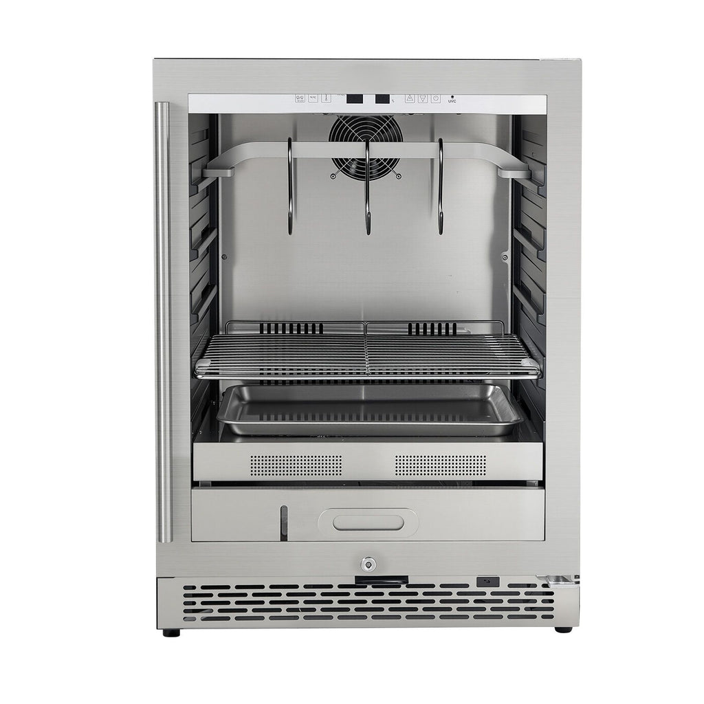 99 LBS Dry Aging Fridge for Steaks, Dry Ager Refrigerator for Meat with Precise Temperature & Humidity Control, Freestanding & Under Counter Beef Aging Machine for Home Kitchen Restaurant Hotel