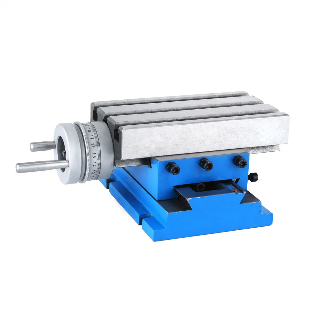 Vise Compound Table 4"X7.3" Working Cross Slide Table Worktable for Milling Drilling Bench Milling Machine