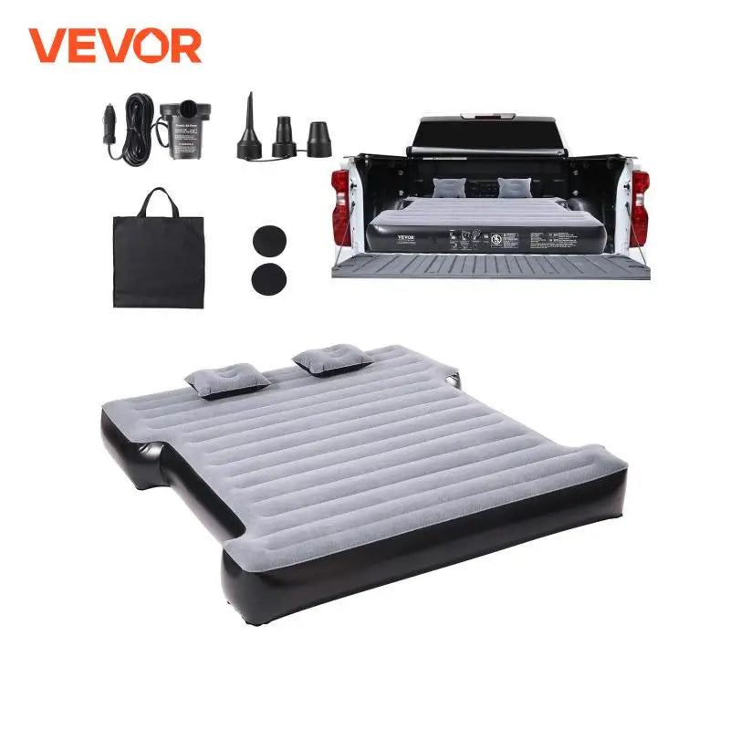 Truck Bed Air Mattress Full Size Short Truck Beds Inflatable Air Mattress Camping Bed