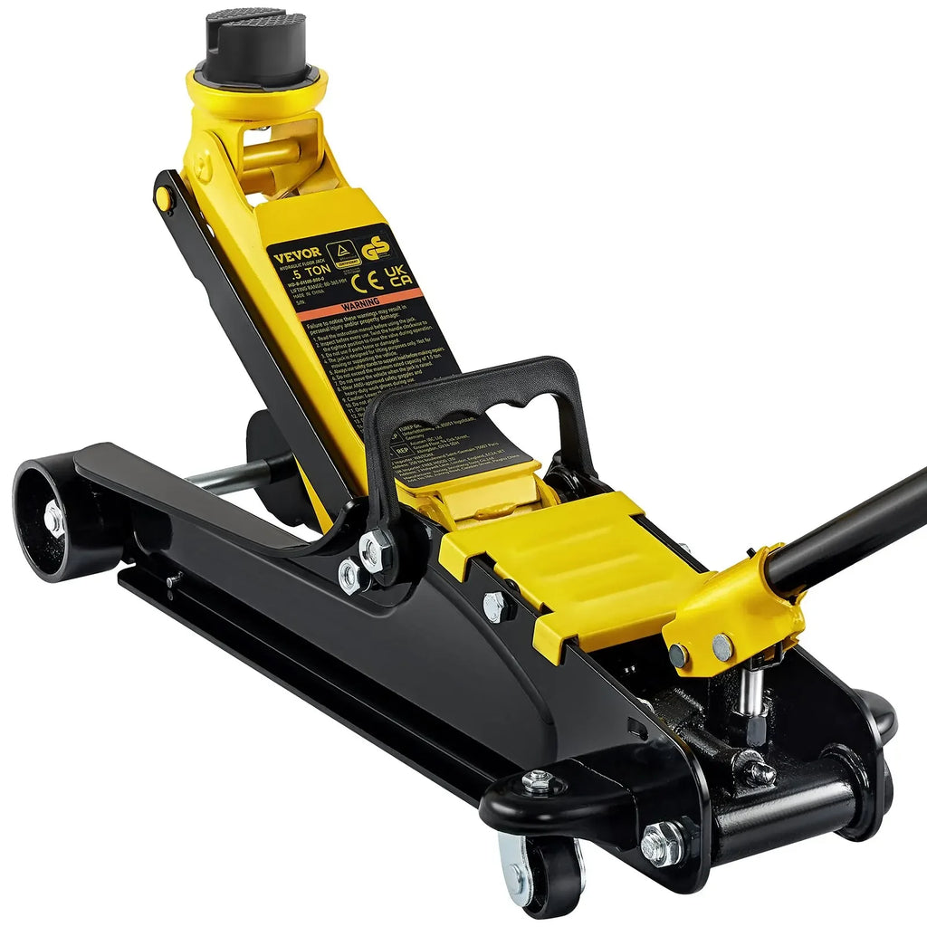 Floor Jack, 2.5 Ton Low Profile Floor Jack, Heavy-duty Steel Racing Floor Jack With Single Piston Lift Pump