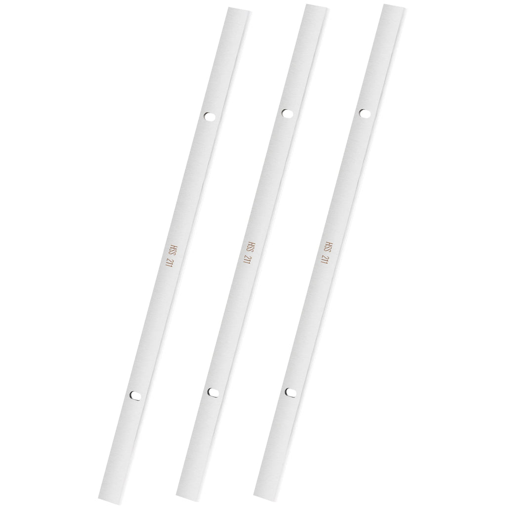 Planer Knives, 13 inch 2mm Thickened High Speed Steel Replacement HRC55-60 Hardness, Suit for 13in/12.5in Benchtop Planer