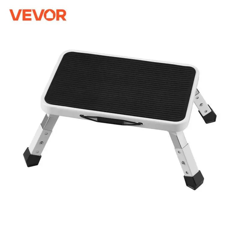 Step Stool 1 Step 330lbs Capacity Adjustable Height Toddlers Adults Non Slip Sturdy For Office RVs Pets Bathrooms Bedrooms