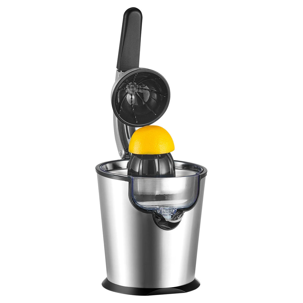 Electric Citrus Juicer Orange Juice Squeezer with Two Size Juicing Cones 300W Orange Juice Maker with Soft Grip Handle