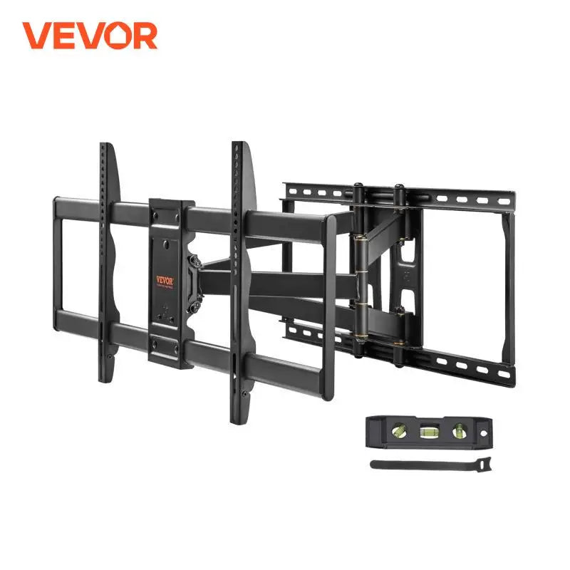 Full Motion TV Mount Fit for Most 26-90in TVs Swivel Tilt Horizontal Adjustment TV Wall Mount Bracket W/ Articulating Arms