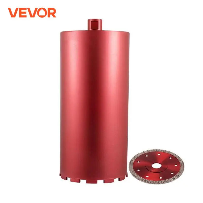 Diamond Core Drill Bit 450mm Length 5/4in Universal Thread Hole Cutter for Drilling Concrete Brick Masonry Marble w/ Blade