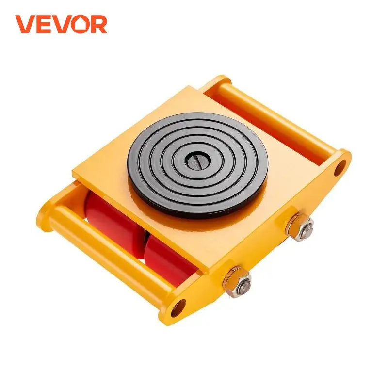 All-Steel Industrial Machinery Mover Pallet Trolley 6T Small Carrying Tank With 360 Degree Rotation for Transporting Cargo