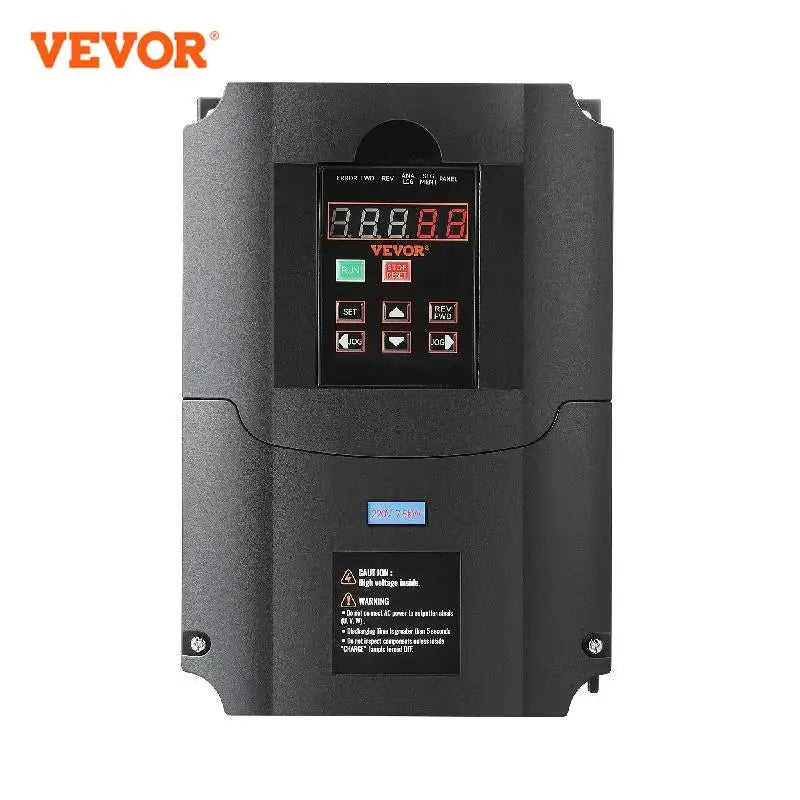 0.75/7.5KW VFD Frequency Inverter 10HP 220V Output Variable Frequency Drive for Spindle Motor CNC Converter Speed Control