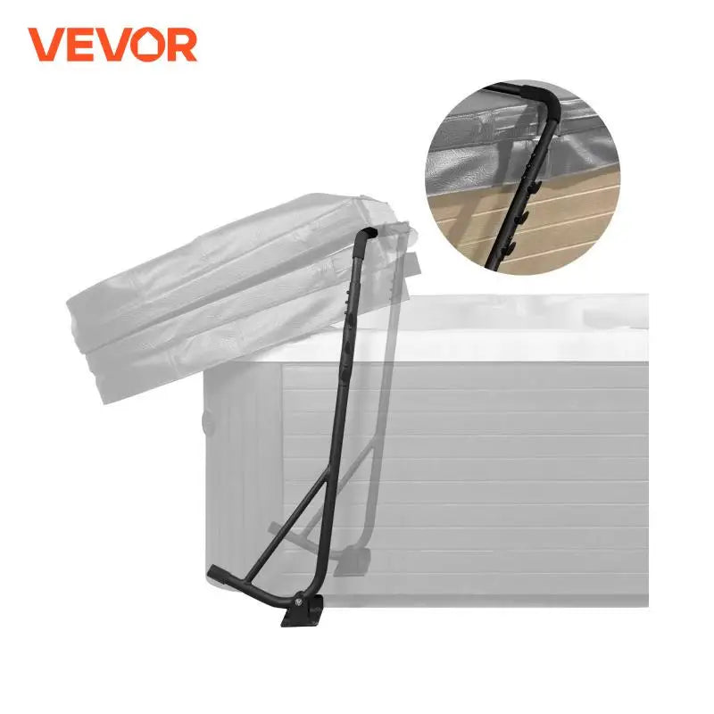 Hot Tub Cover Lift Spa Cover Lift Height 31.5"-41.3" Width 57"-92.5" Adjustable Installed Underneath on Both Side Suitable