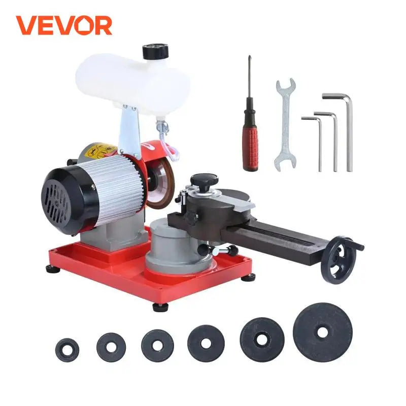Circular Saw Blade Sharpener 370W 3600RPM Water Injection Saw Blade Sharpening Machine Grinding Wheel for Carbide Tipped