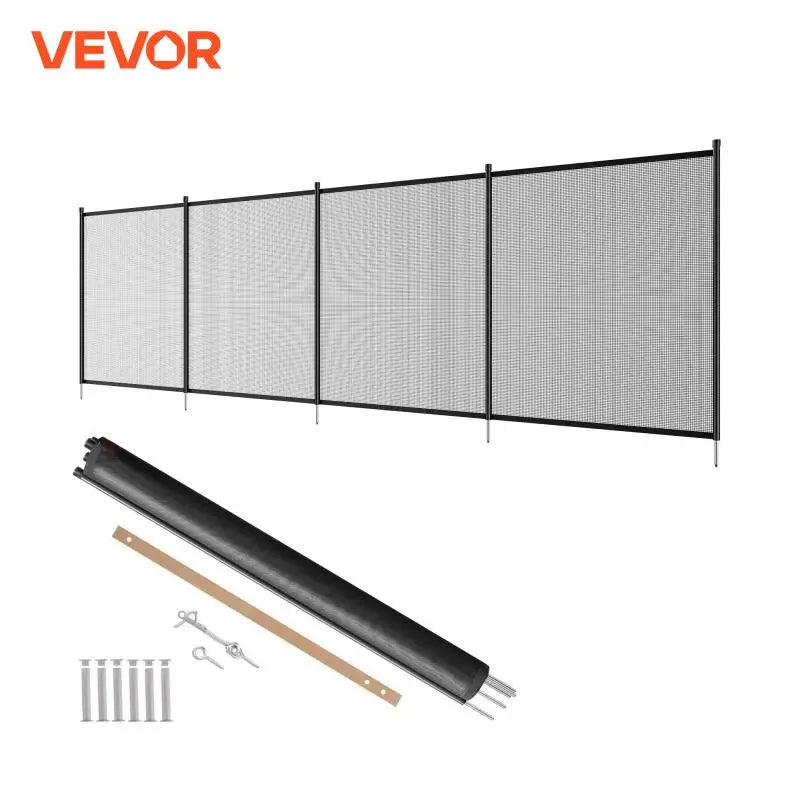 Pool Fence Pool Fences for Inground Pools Removable Child Safety Pool Fencing Teslin PVC Fence Mesh Protects Kids and Pets