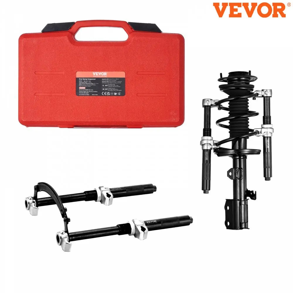 Coil Spring Compressor Tool 2 pcs Heavy Duty Macpherson Strut Spring Compressor Set 2646 lbs Strut Spring Compressor