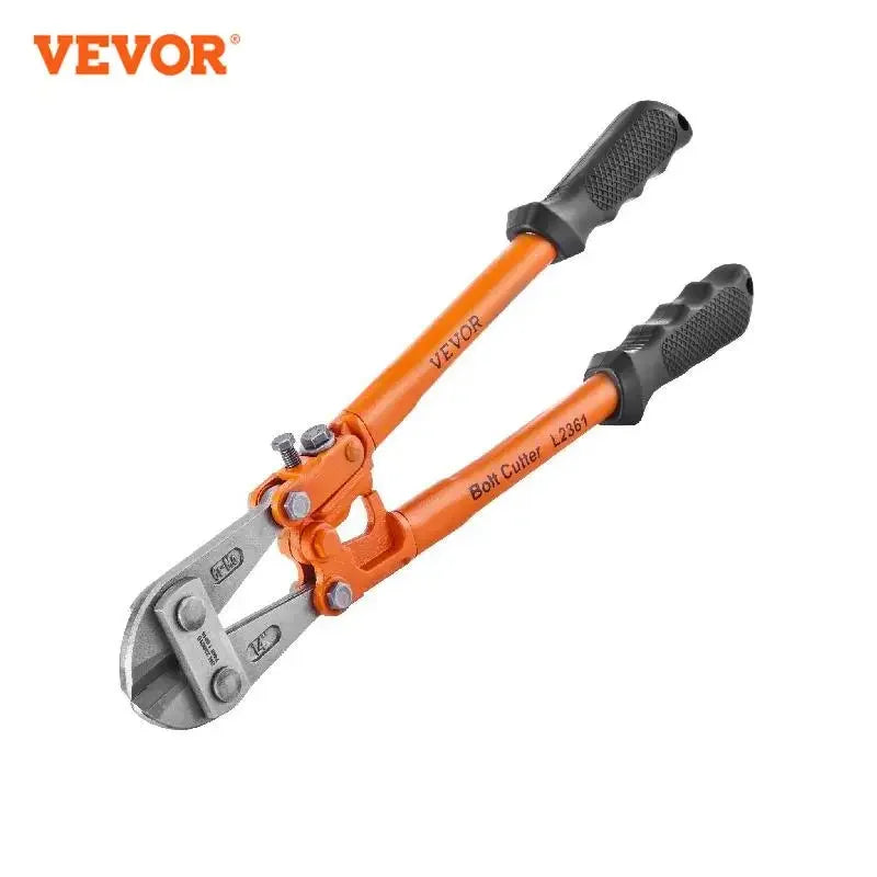 Bolt Cutter 8in/14in/18in/24in Lock Cutter Bi-Material Handle with Soft Rubber Grip Chrome Molybdenum Alloy Steel Blade