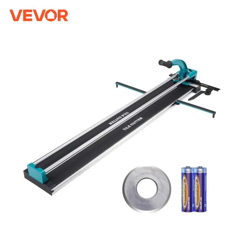 Manual Tile Cutter Laser Positioning Single Rails W/ Supporting Feet Professional Push Knife for Cutting Ceramic Porcelain