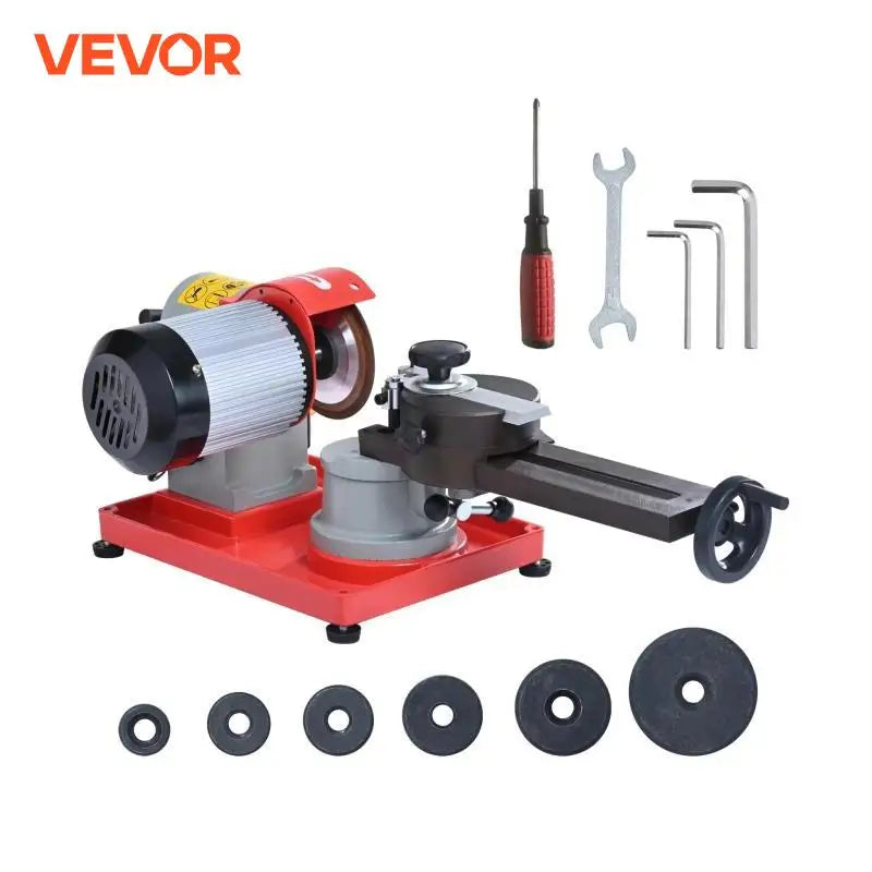 Circular Saw Blade Sharpener 370W Sharpening Machine 3600RPM Saw Blade 5Inch Wheel Rotary Mill Polisher for Carbide Tipped