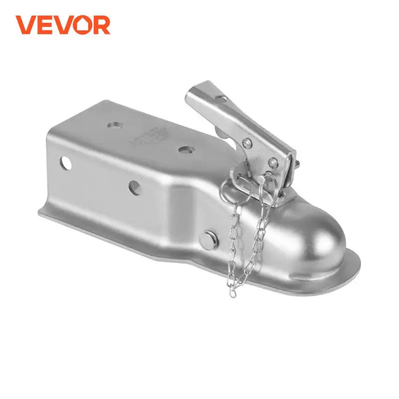 5000 lbs Straight Trailer Coupler 2-Inch Hitch Ball Coupling Tongue 3-Inch Channel RV Parts Camper Caravan Accessories