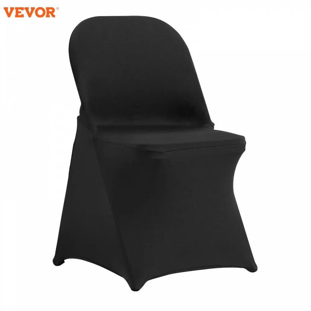Stretch Spandex Folding Chair Covers Universal Fitted Chair Cover Removable Washable Protective Slipcovers