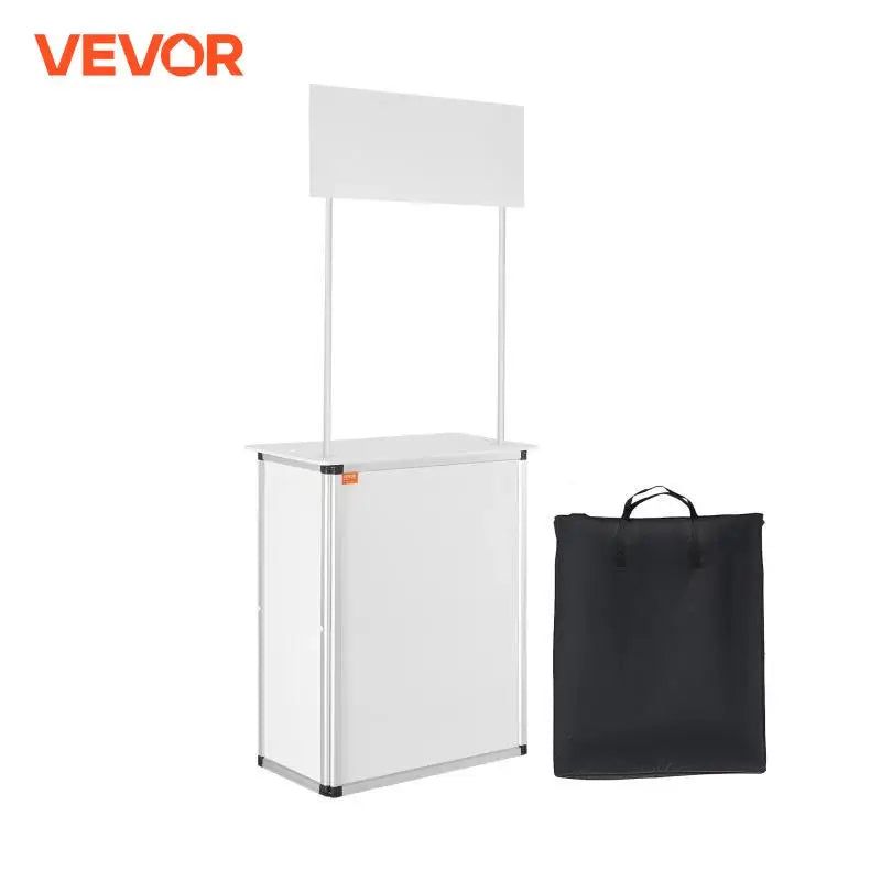 Promotion Counter Table Portable Tradeshow Podium Table Display Exhibition Counter Stand Booth Fair  Pop Up Podium Table