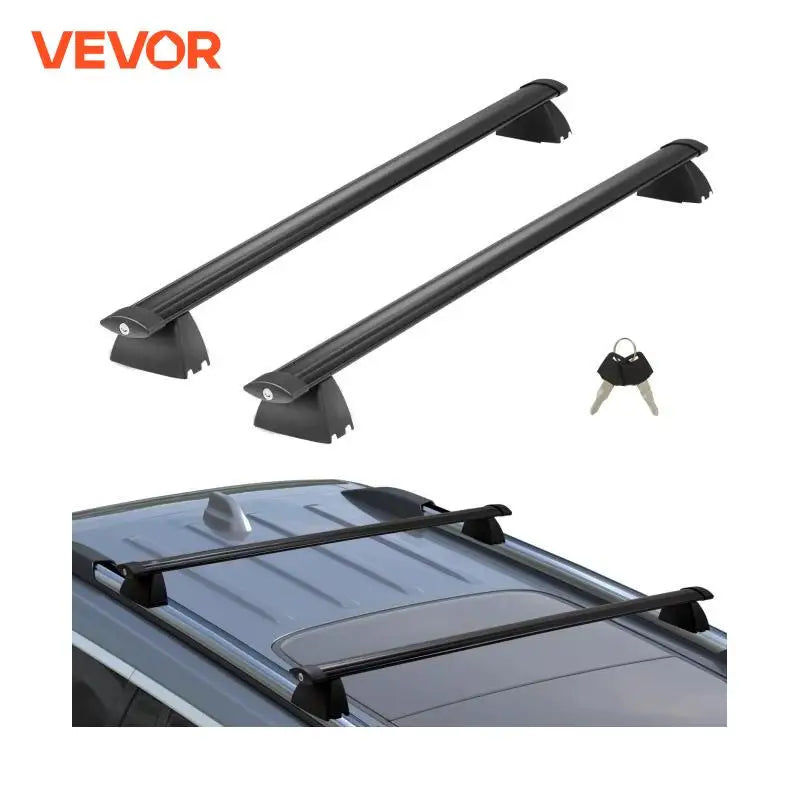 Roof Rack Cross Bars, Compatible with 2011-2021 Jeep Grand Cherokee with Grooved Side Rails, 200lbs Load Capacity