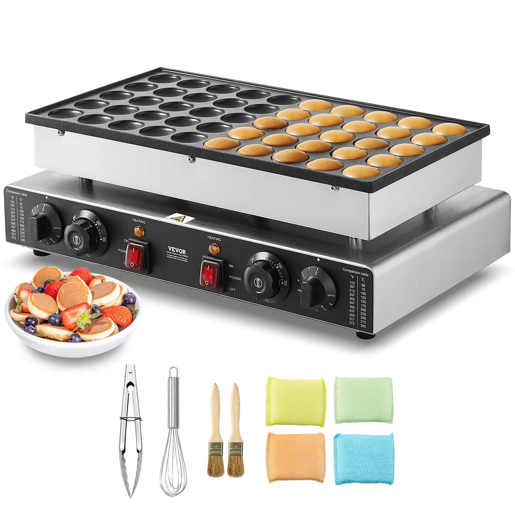 Nonstick Electric Waffle Maker Mini Dutch Pancake Baker Waffreras Kitchen Home Appliance Snack Gaufriers Crepe Machine