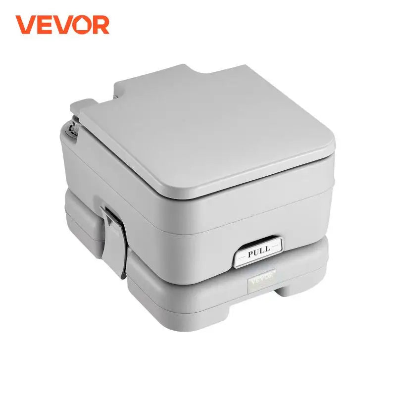 Portable Toilet for Camping Porta Potty Push-Button Pressurized Flush Commode Leak-proof and Odourless Portable Toilet