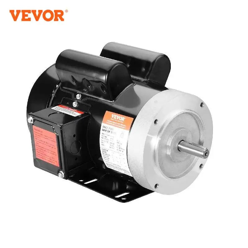 1.5/1 HP Electric Motor 3450rpm AC 115V/230V 56C Frame Air Compressor Motor Single Phase 5/8" Keyed Shaft CW/CCW Rotation